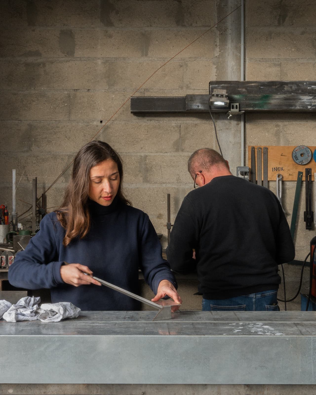 Atelier, finition
