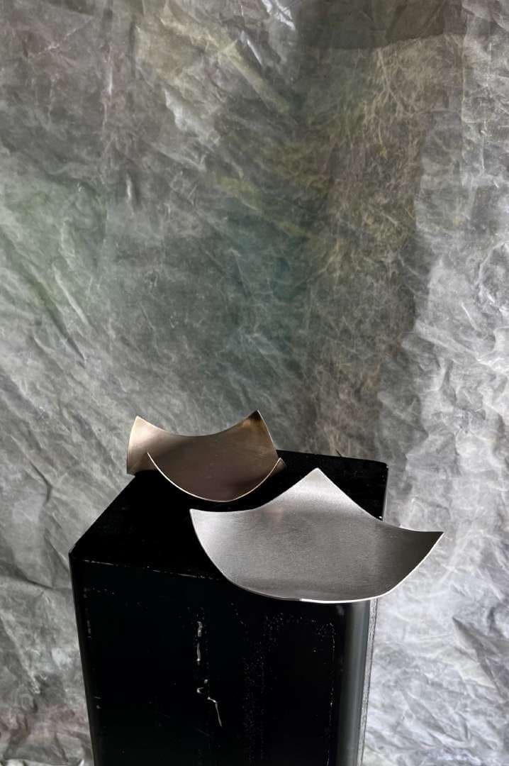 Dune bowl in stainless steel